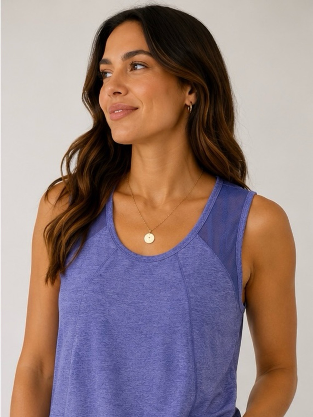 🌸Purple Athletic Tank Top